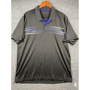 Fila Sport Golf Polo Men's XXL Black Short Sleeve Lightweight Outdoor Casual